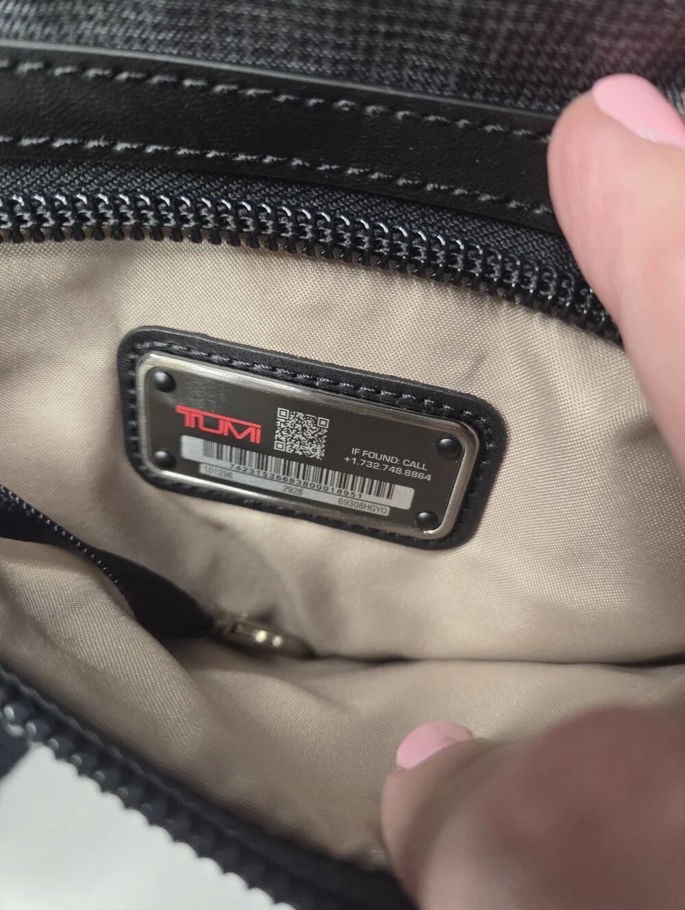 Tumi eastern zip top flap crossbody heather Grey Crossbody Messenger Bag for Men